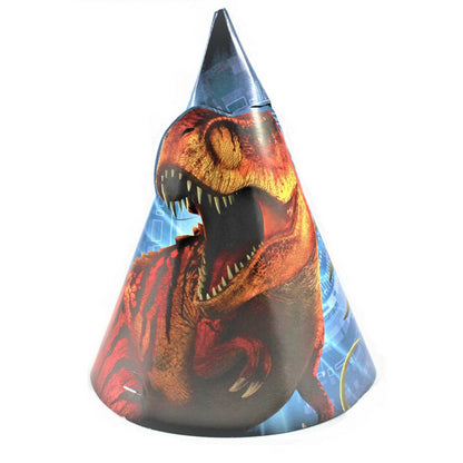 8 Jurassic World Paper Cone Hats image 0