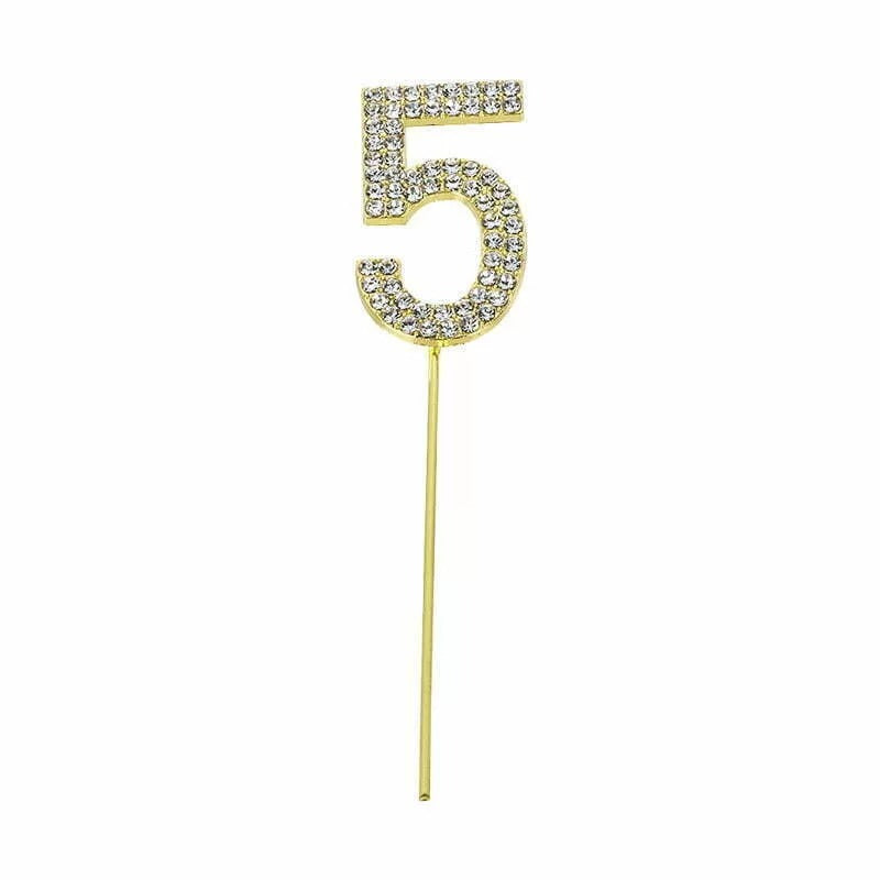 Gold Cake Topper - 5 image 0