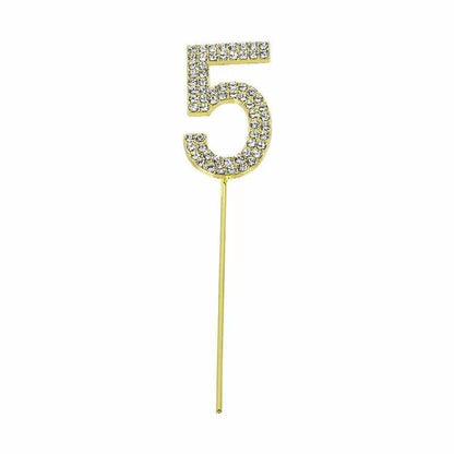 Gold Cake Topper - 5 image 0