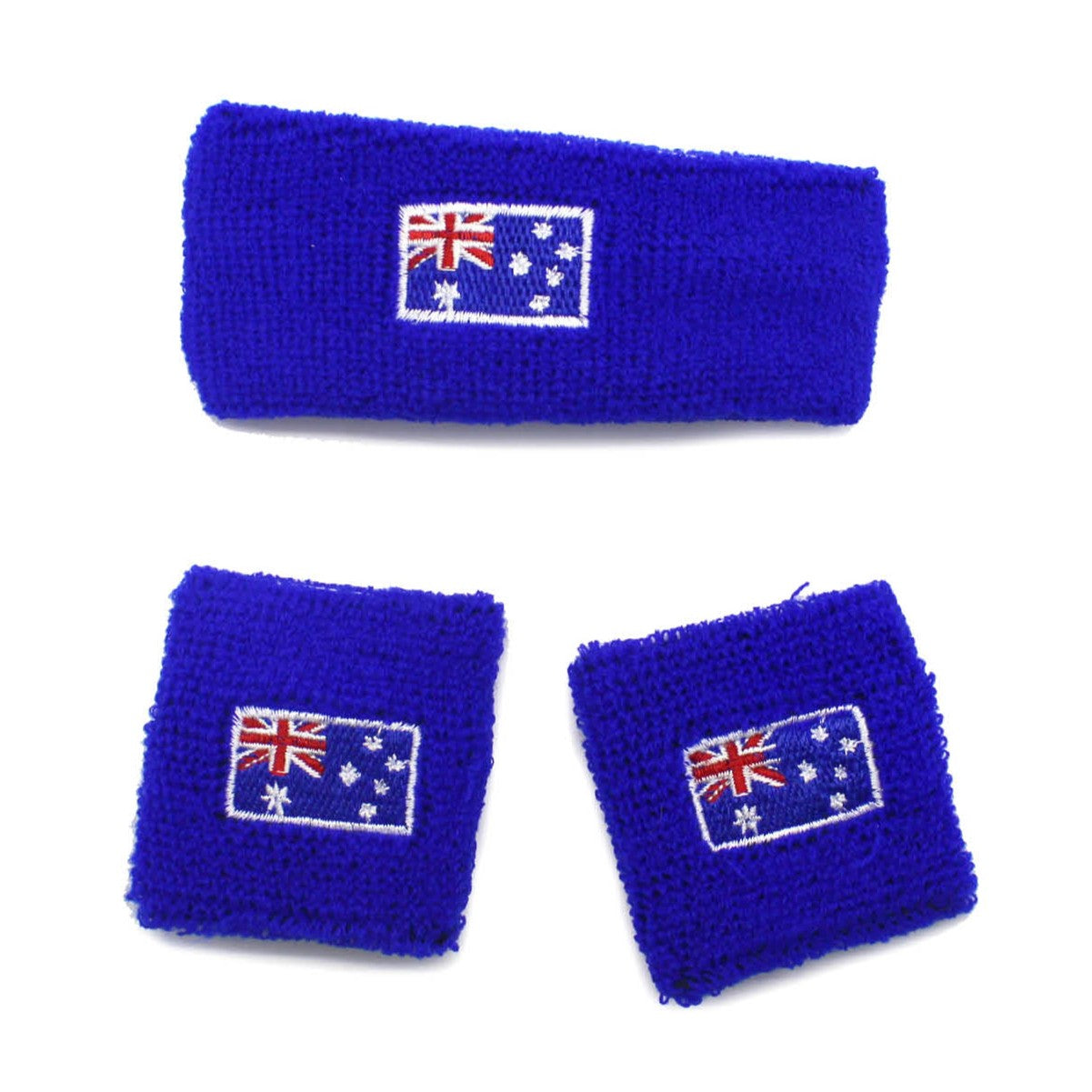 Headband & Wristband Set (Australia Flag) image 0