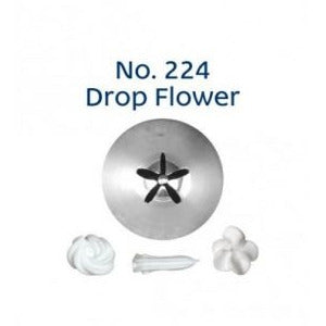 Piping Tip Drop Flower 224 image 0