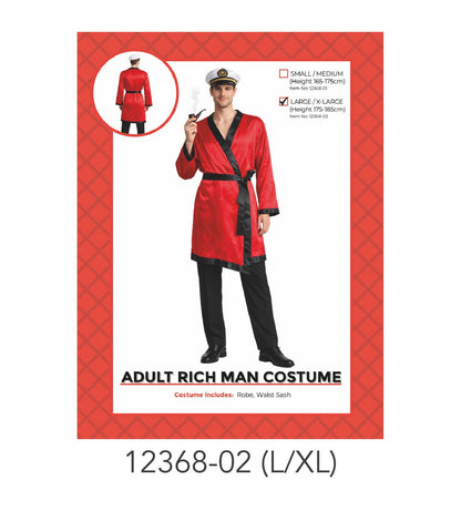 Adult Rich Man Costume (L/XL)