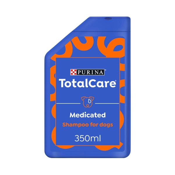 PURINA 350mL SHAMPOO FOR DOGS TOTAL CARE MEDICATED