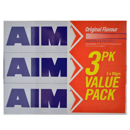 AIM PK3 x 90g TOOTHPASTE ORIGINAL