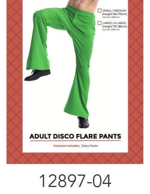 Adult Disco Pants (L/XL) Green