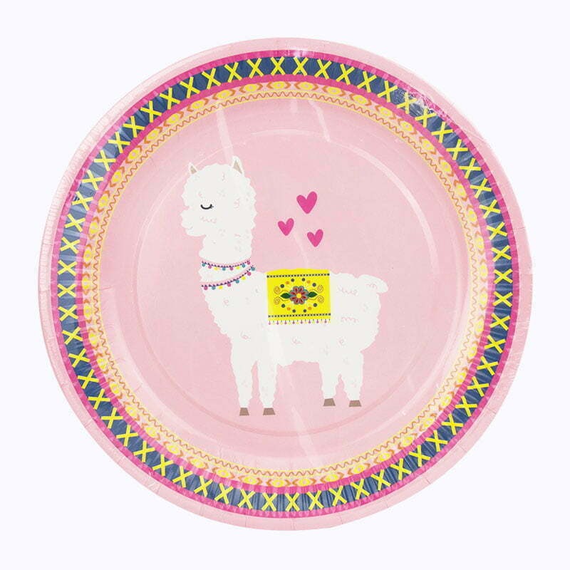 8 Alpaca Paper Plate image 0