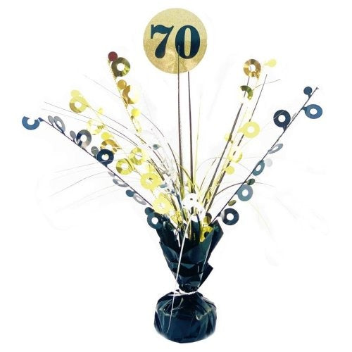 Black & Gold Centrepiece Weight #70 image 0