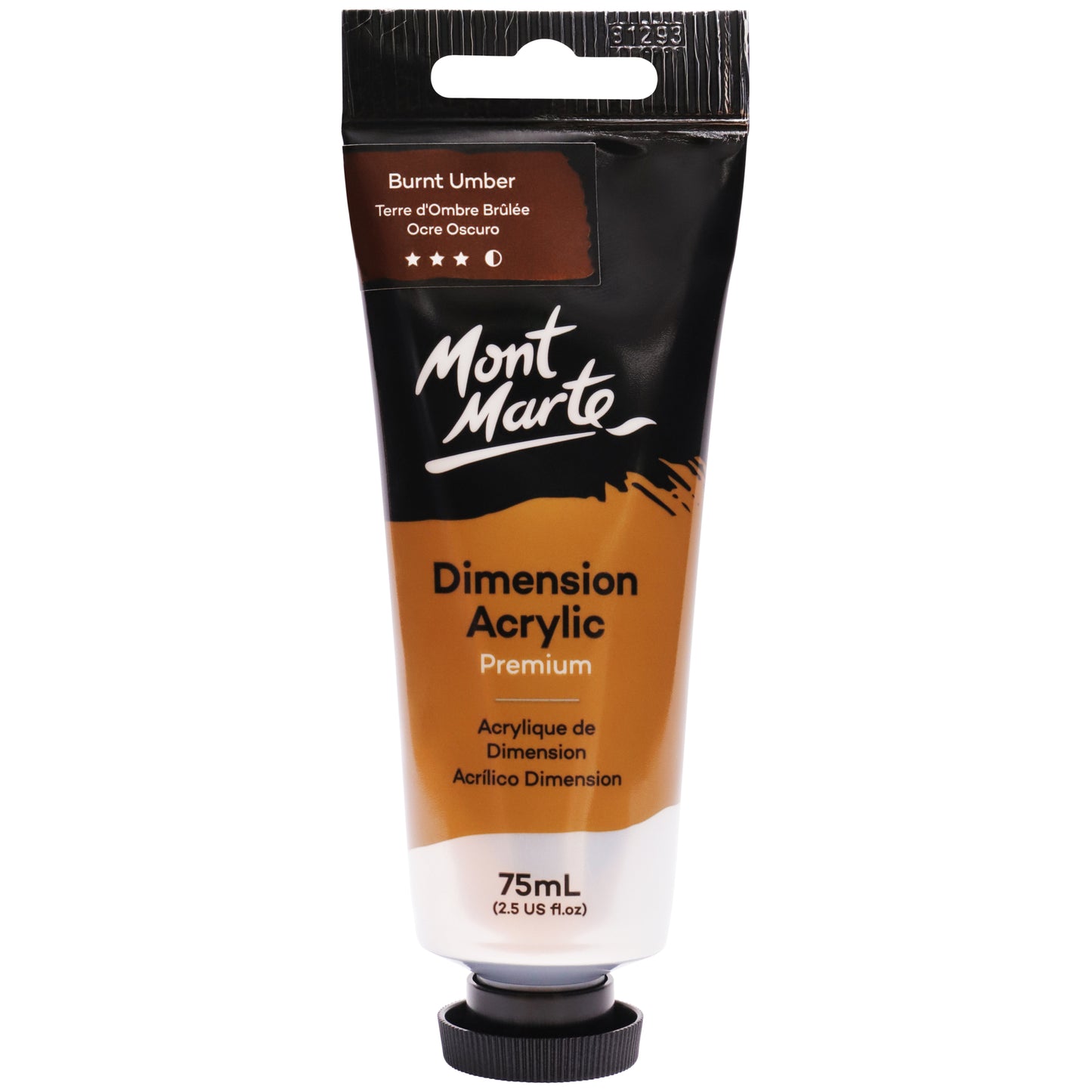 Dimension Acrylic 75mls - Burnt Umber image 0