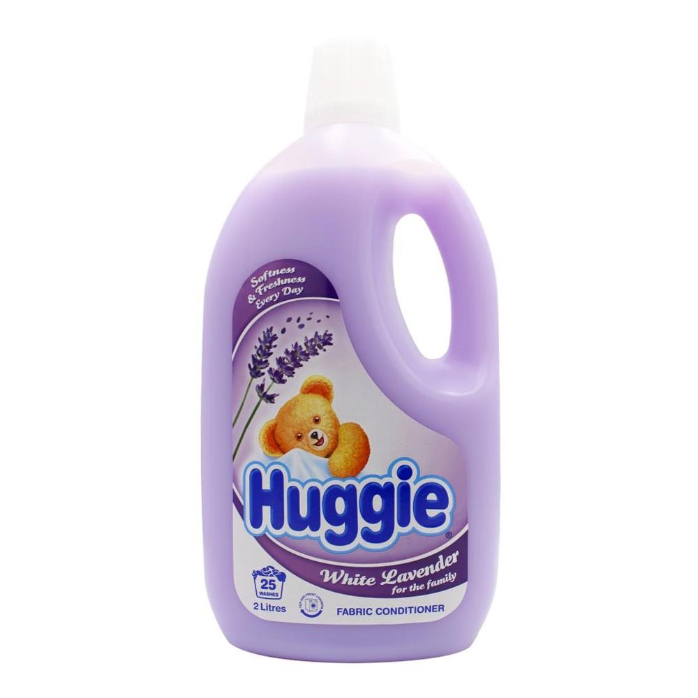 HUGGIE 2L FABRIC CONDITIONER WHITE LAVENDER