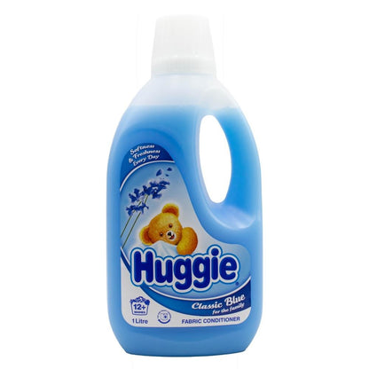 HUGGIE 1l FABRIC CONDITIONER CLASSIC BLUE