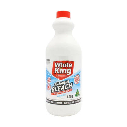 WHITE KING 1.25L PREMIUM BLEACH REGULAR