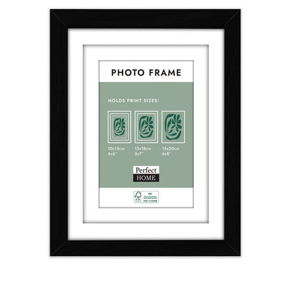 Oxford 6x8 Inch Black (4x6/5x7 Inch Mattings) image 0