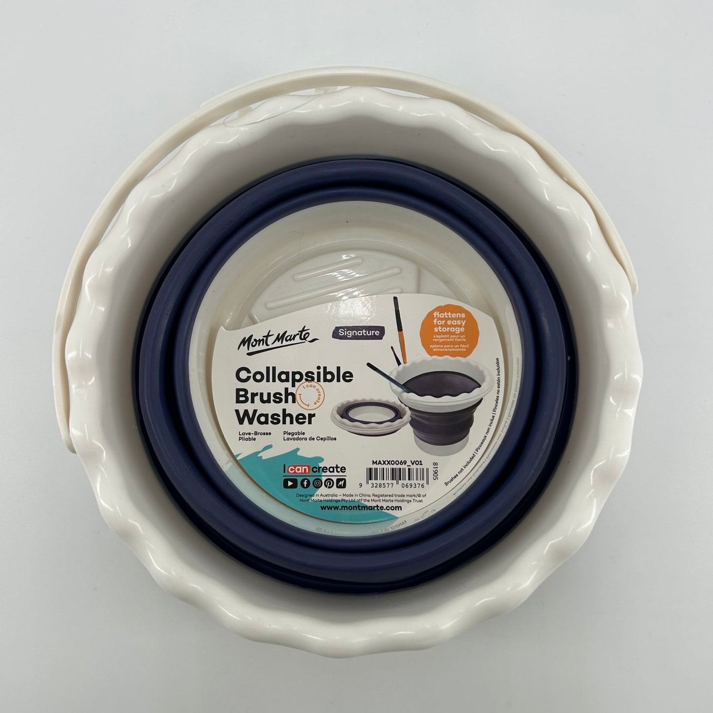 Collapsible Brush Washer Round 20cm image 0