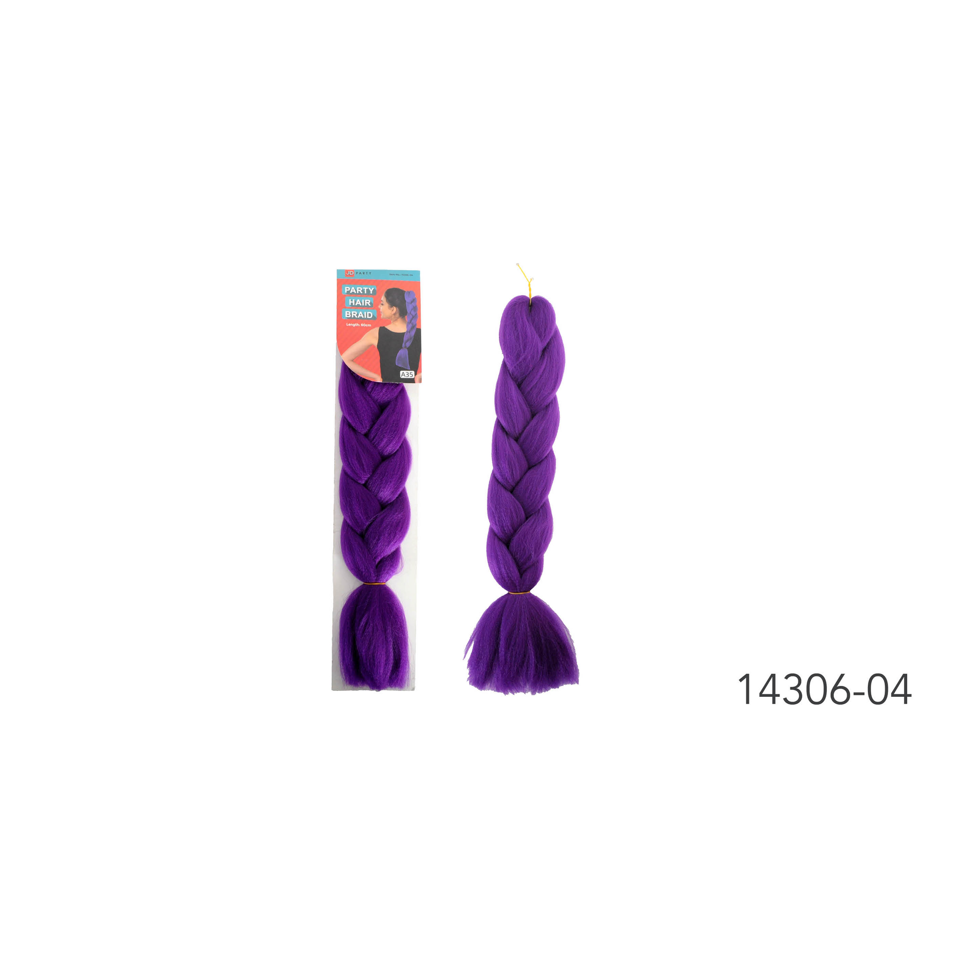Thick Hair Extension (Purple)