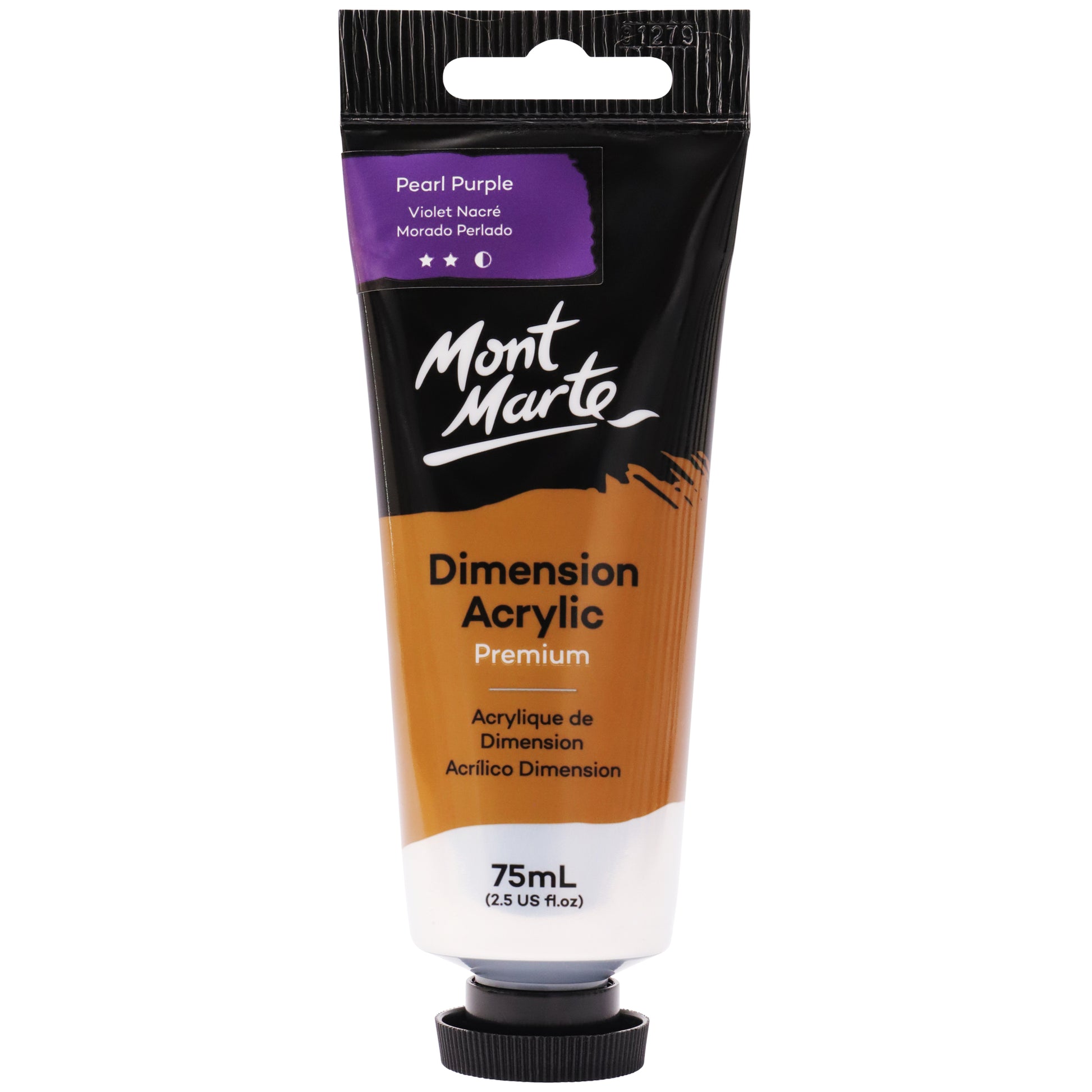 Dimension Acrylic 75mls - Pearl Purple image 0