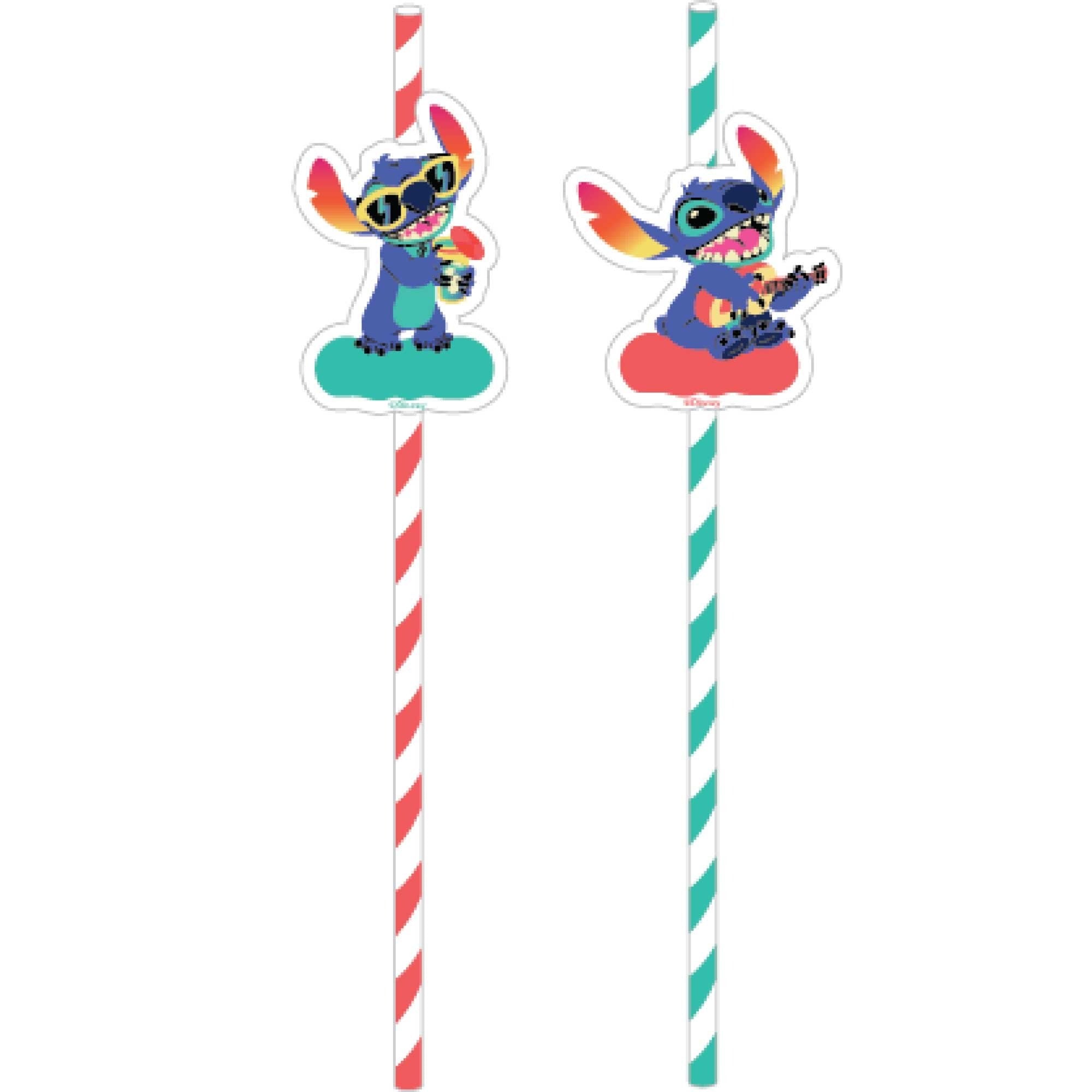 8 Lilo & Stitch Paper Straws image 0