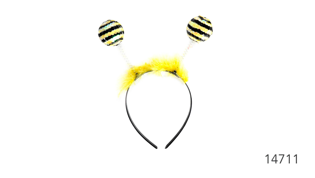 Sequin Bee Ball Headband