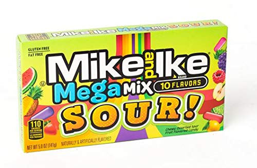 MIKE AND IKE Mega Mix Sour 4.25oz(120g)