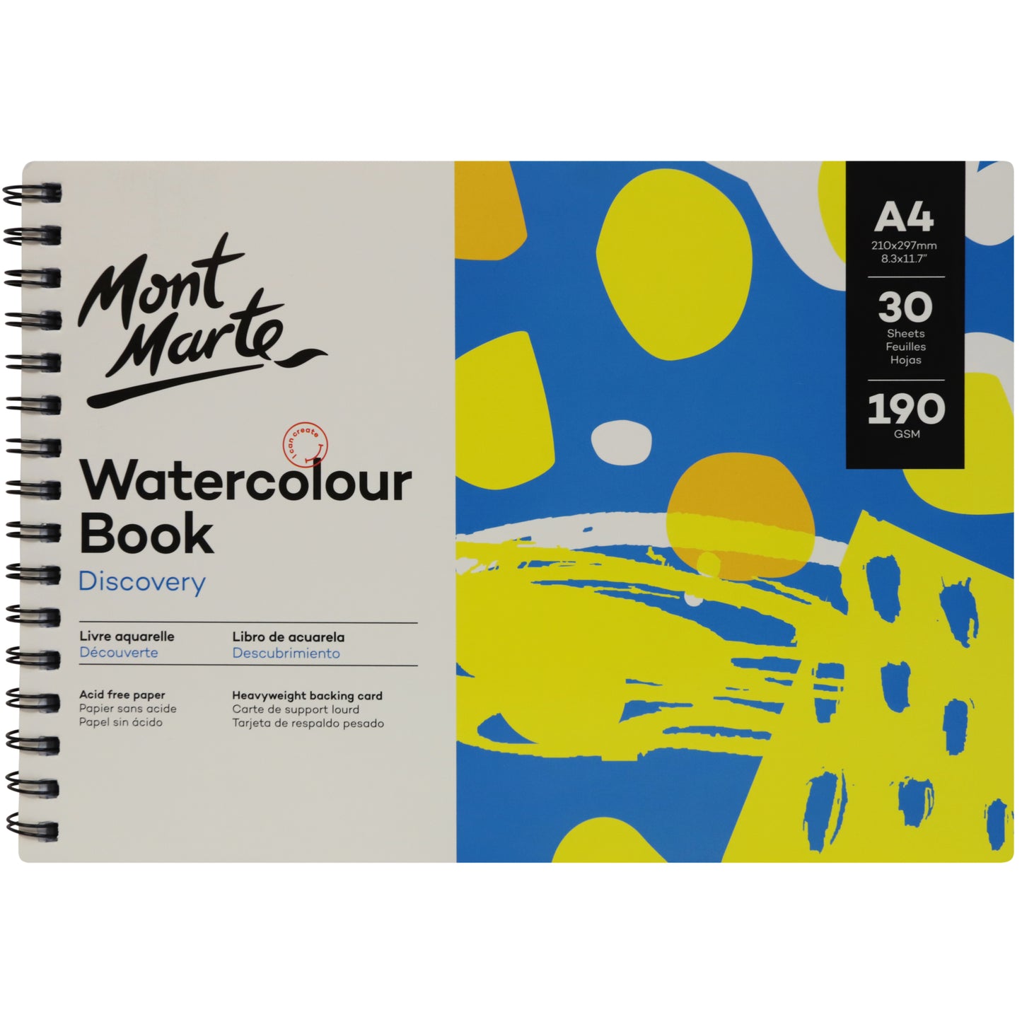 Watercolour Book A4 190gsm image 0
