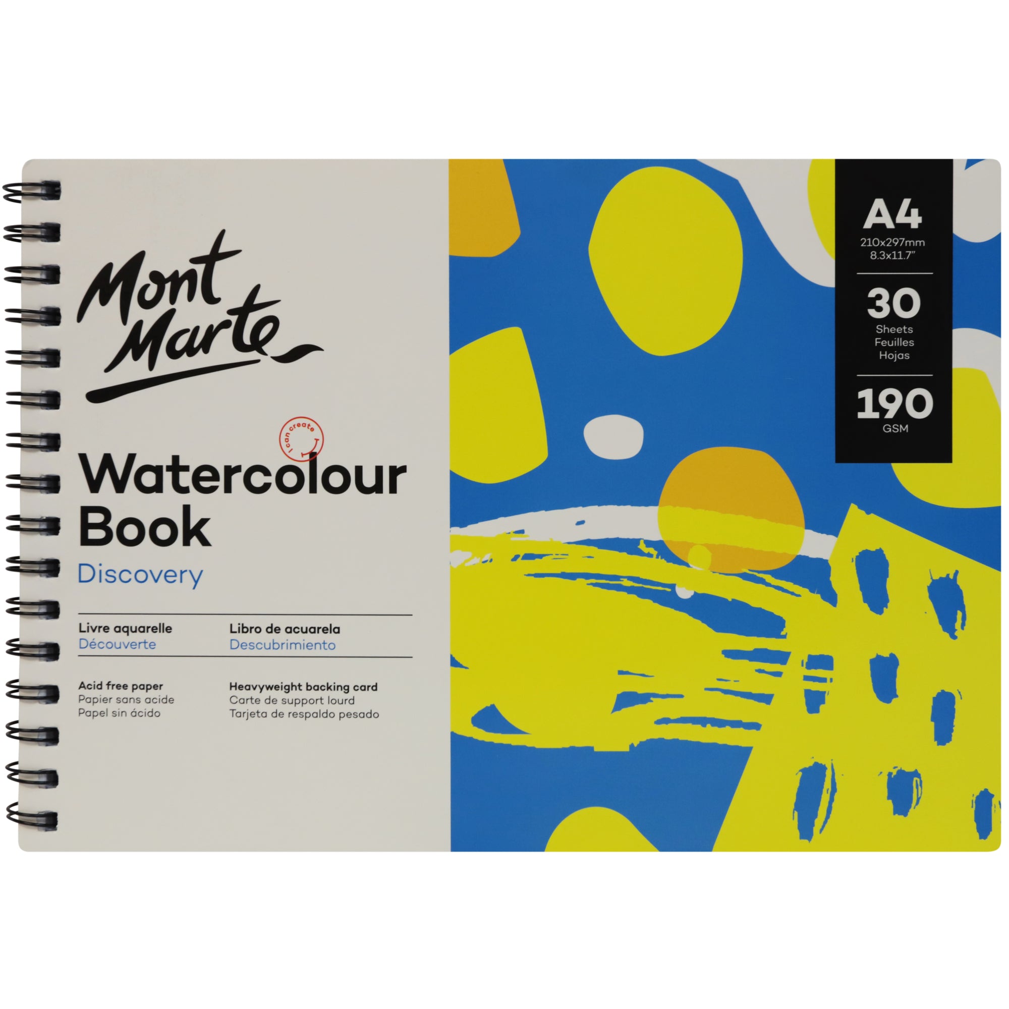 Watercolour Book A4 190gsm image 0