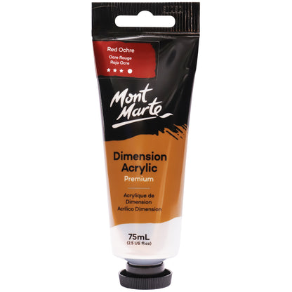 Dimension Acrylic 75mls - Red Ochre image 0
