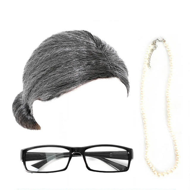 Grandma Accessory Set - Dark Grey