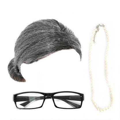 Grandma Accessory Set - Dark Grey