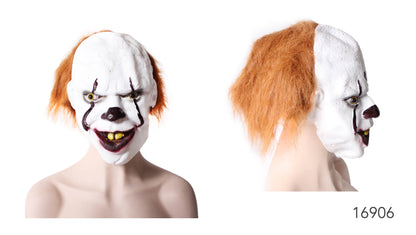 Scary Clown Latex Mask