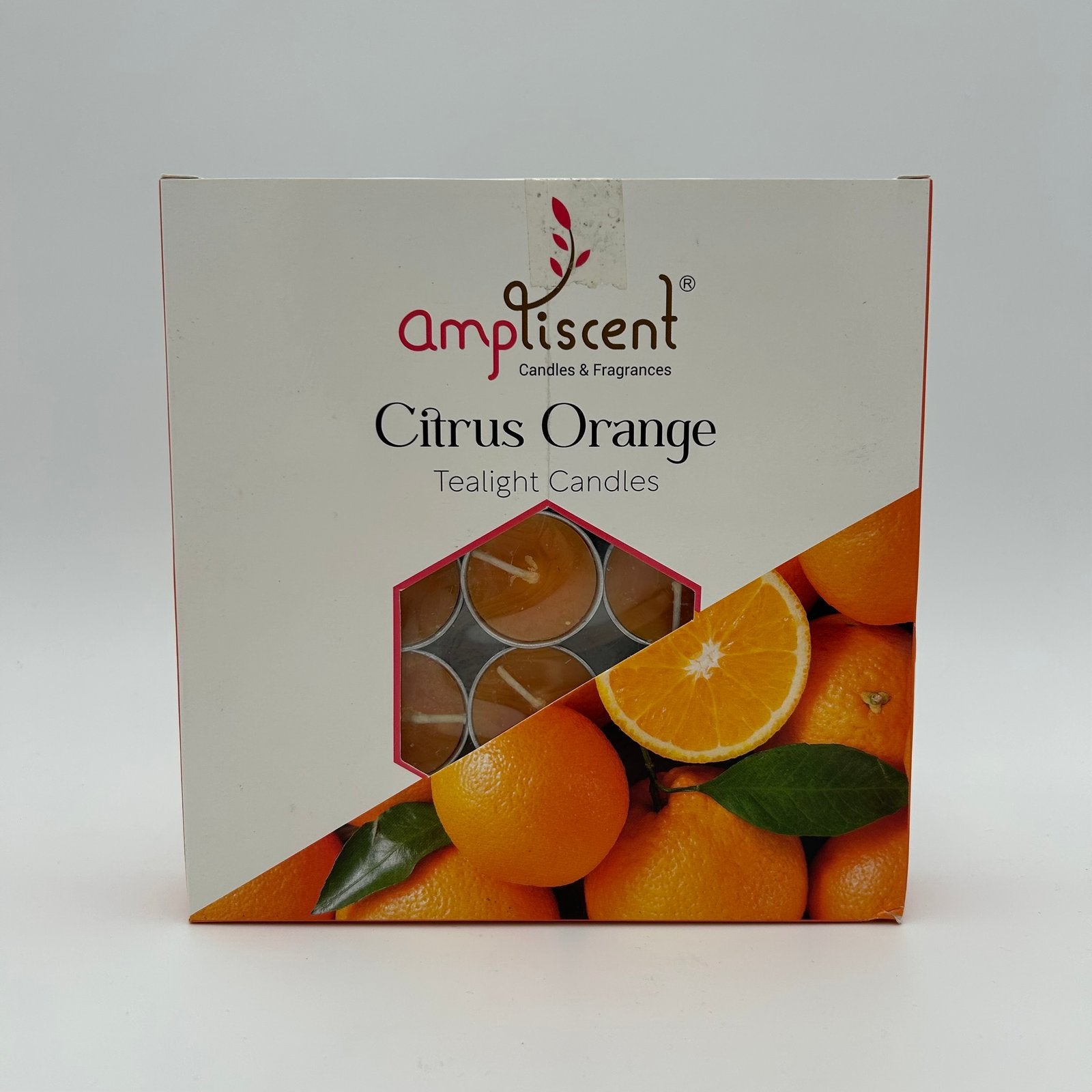Tealight Candles Citrus Orange (Pack of 50) image 0