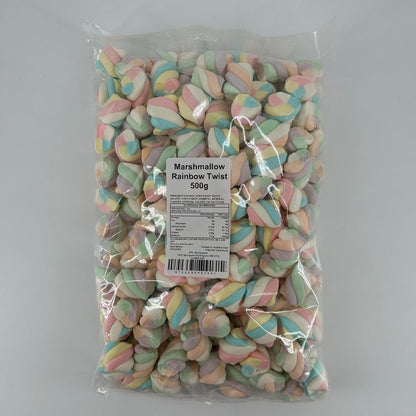 Marshmallow Rainbow Twist 500g image 0