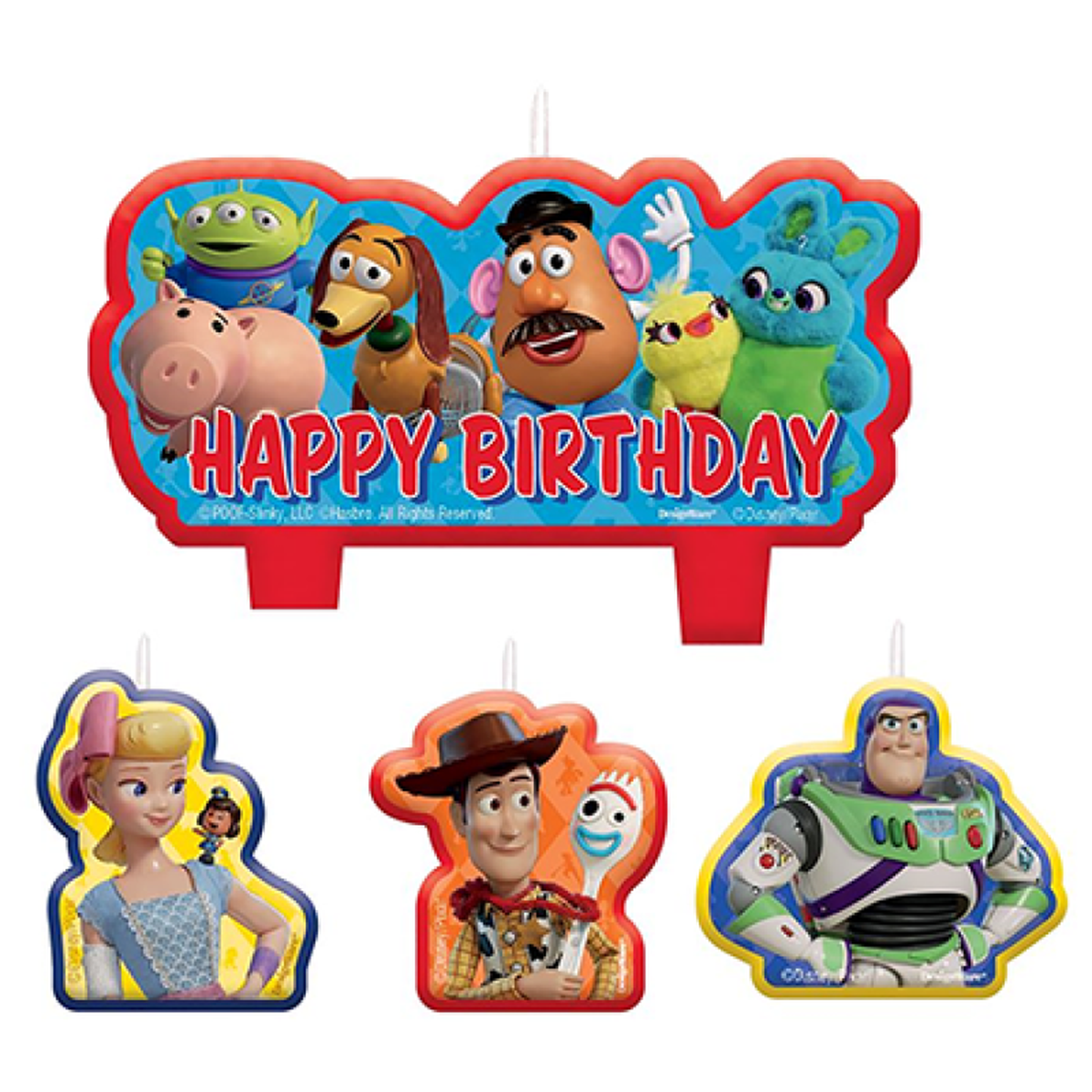Toy Story 4 Birthday Candle Set