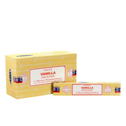 Satya Vanilla Perfumed Agarbatti 15g image 0