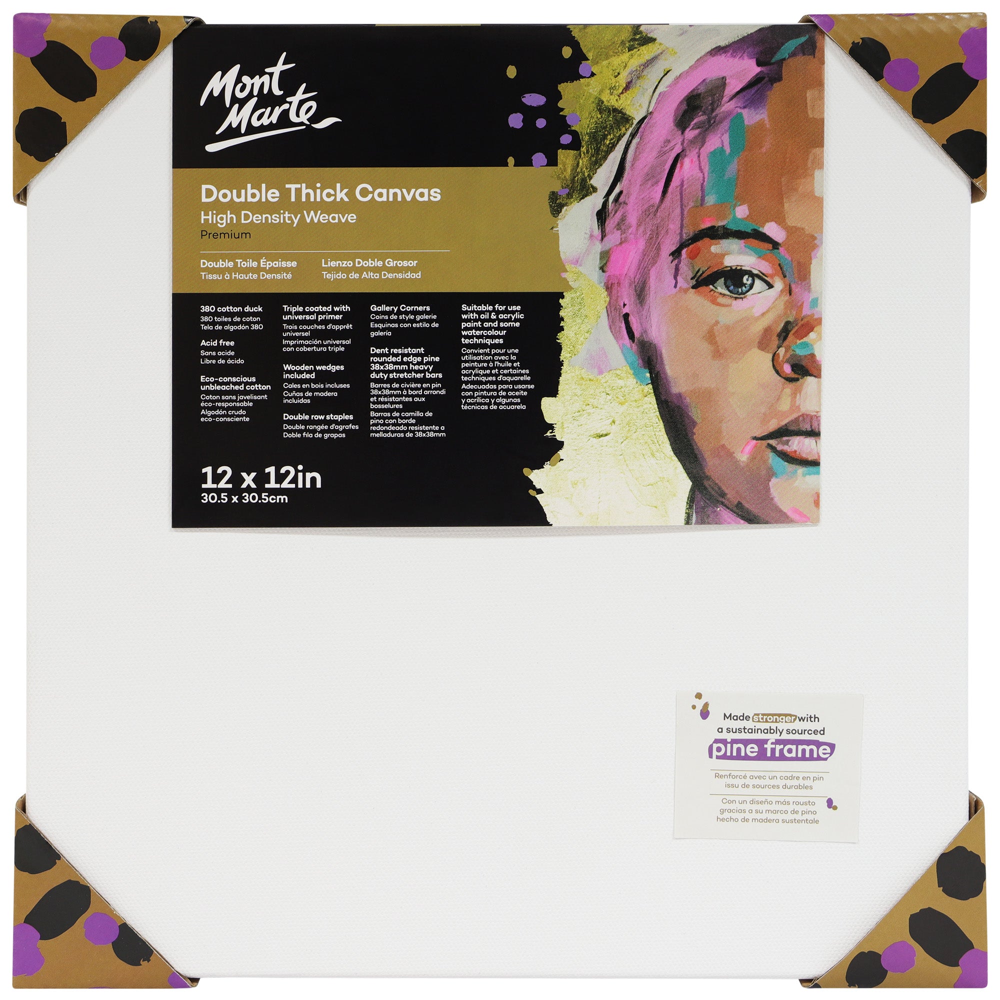 Premium Canvas Pine Frame DT 30.5x30.5cm image 0