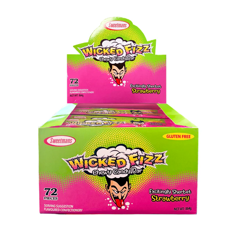 Wicked Fizz Strawberry Flavour 12g