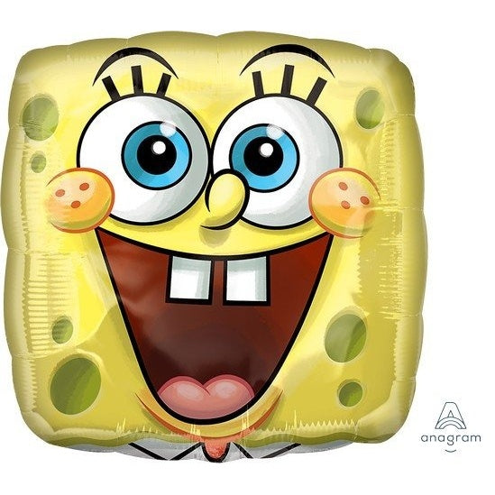 Standard XL SpongeBob Squ Face 60cm Foil Balloon