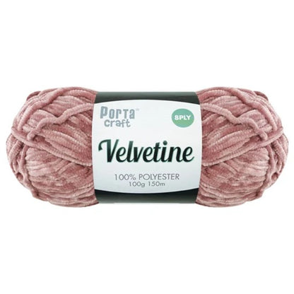 Velvetine Yarn 100g 150m Mauve