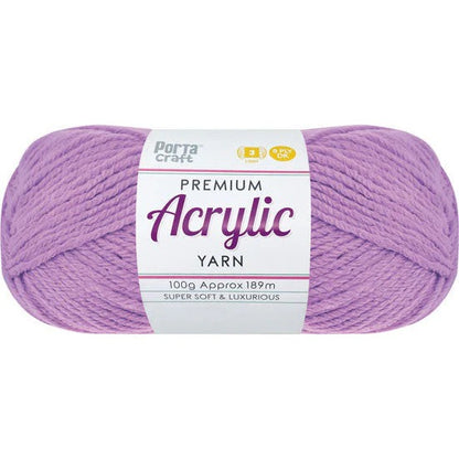 Acrylic Yarn 100g 189m 8ply - Jasmine