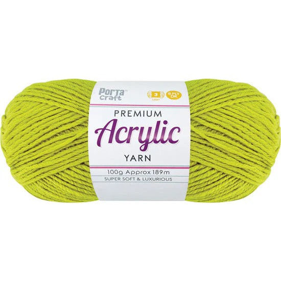 Acrylic Yarn 100g 189m 8ply - Sicilian