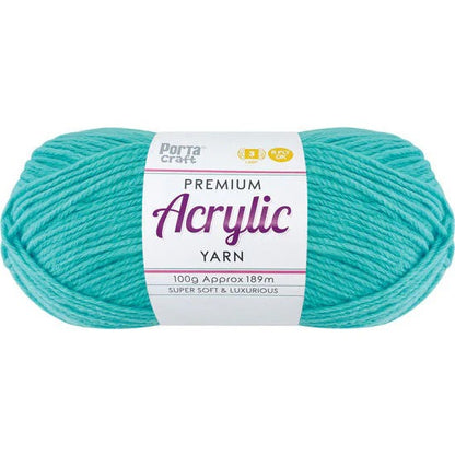 Acrylic Yarn 100g 189m 8ply - Sea Foam