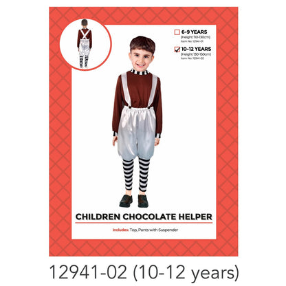 Child Chocolate Helper Boy 10-12 was 91682-02 image 0
