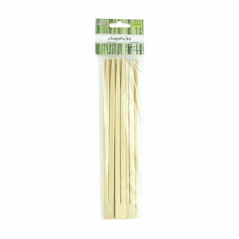 Wooden Chopsticks 8pk image 0