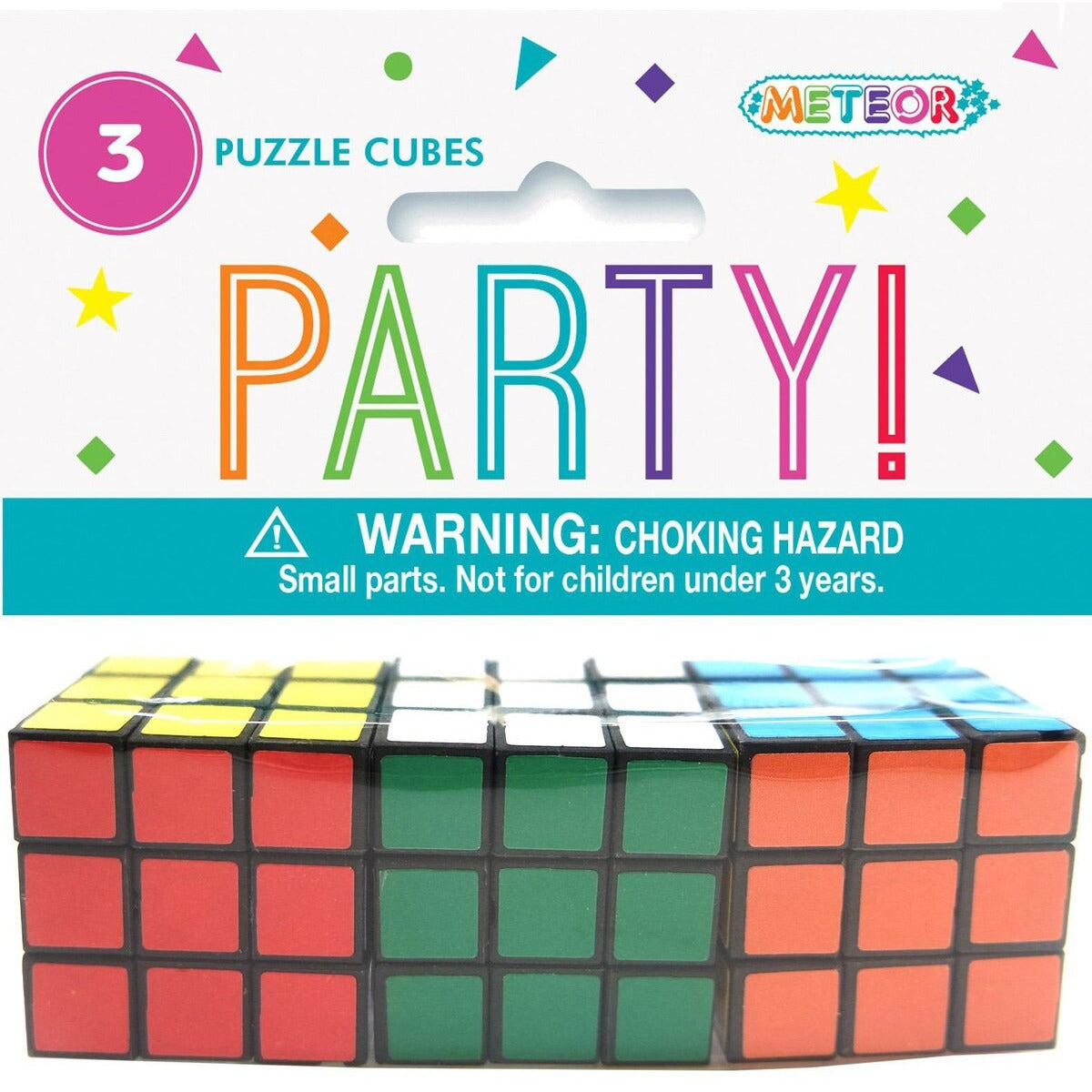 3 PUZZLE CUBES image 0