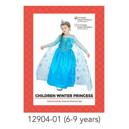 Children Winter Princess Costume 6-9 years image 0