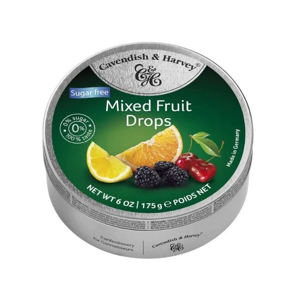 Cavendish & Harvey Sugar Free Mixed Fruit 175g image 0