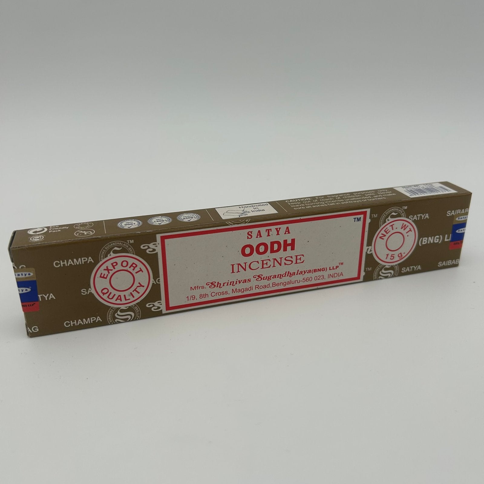 Satya Oodh Perfumed Agarbatti 15g image 0