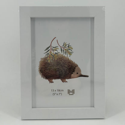 5x7 Inch White Photo Frame image 0
