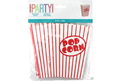 SMALL POPCORN BOXES x 8
