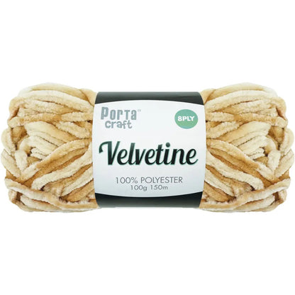 Velvetine Yarn 100g 150m Almond