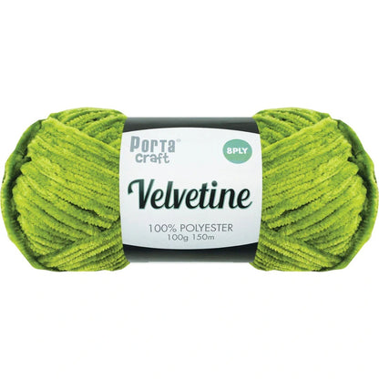 Velvetine Yarn 100g 150m Tree Frog