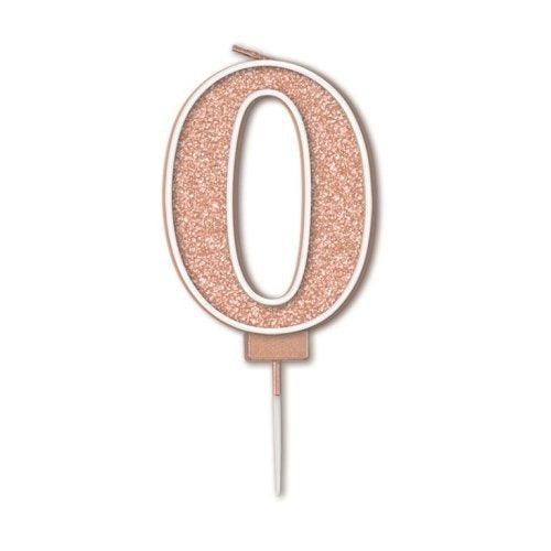 CANDLE SPARKLING FIZZ #0 ROSEGOLD image 0